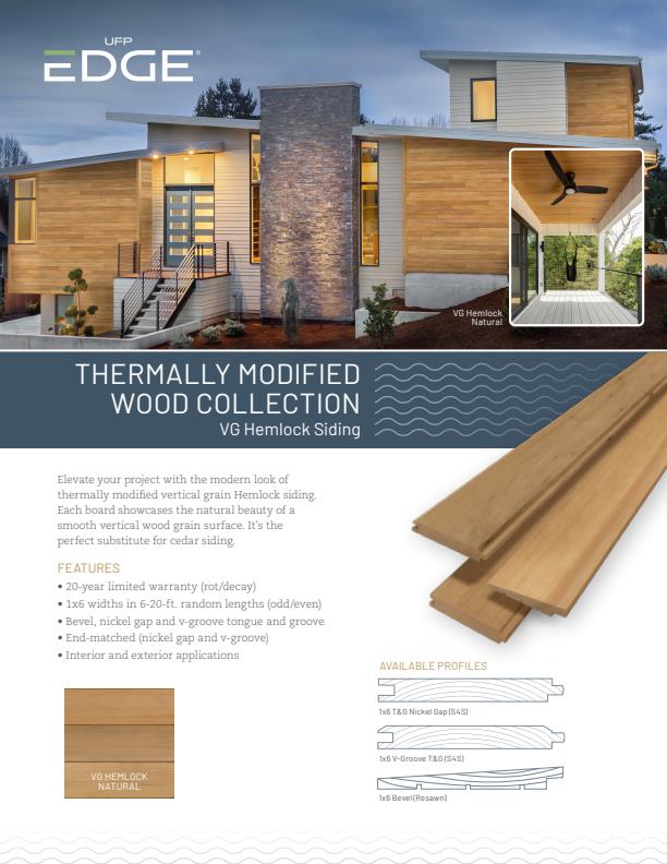 ufpEDGE_Thermally Modified Wood Collection_TMW_Hemlock_Sell Sheet
